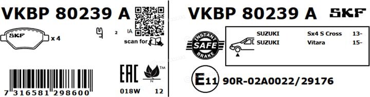 SKF VKBP 80239 A