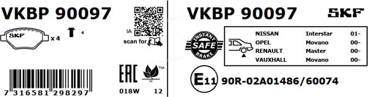 SKF VKBP 90097