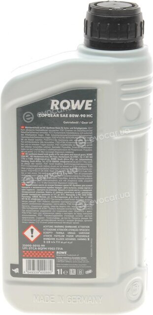 Rowe 25000-0010-99