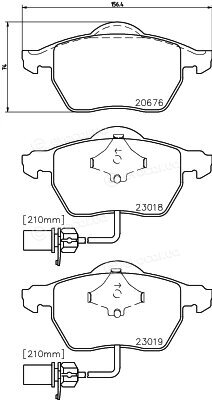 Hella Pagid 8DB 355 010-731