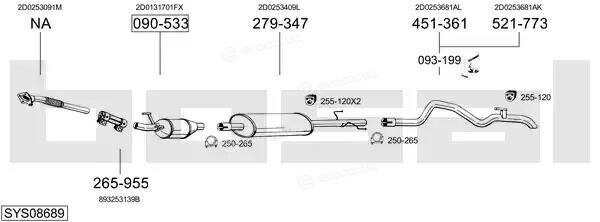 Bosal SYS08689