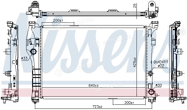 Nissens 627044