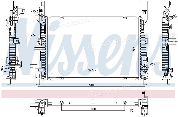 Nissens 606033