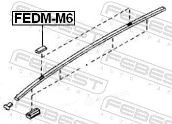 Febest FEDM-M6