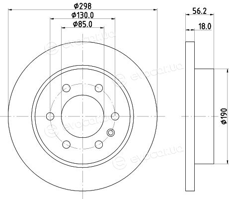 Hella Pagid 8DD 355 131-831