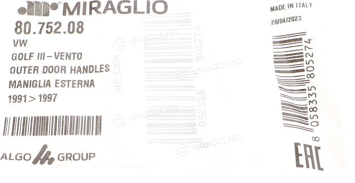 Miraglio 80.752.08