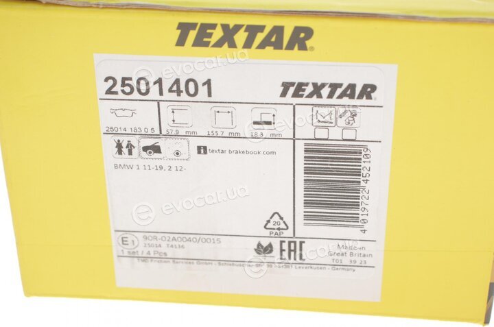 Textar 2501401