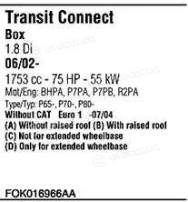 Walker / Fonos FOK016966AA