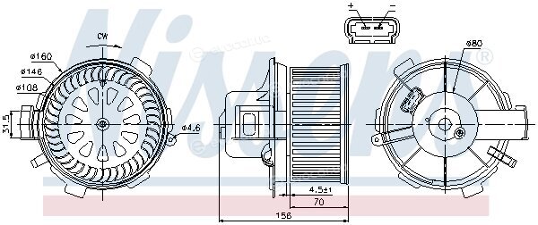 Nissens 87045