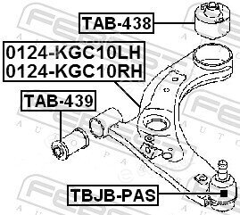 Febest 0124-KGC10LH