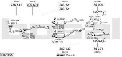 Bosal SYS18122