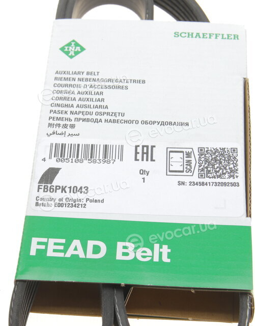 INA FB 6PK1043
