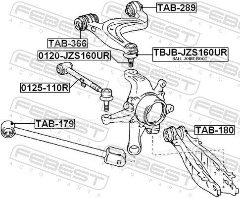 Febest 0120-JZS160UR