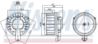 Nissens 87670