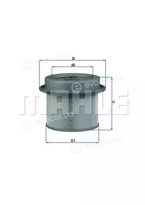Mahle LX 671