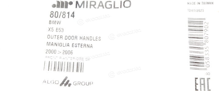 Miraglio 80/814