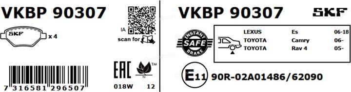 SKF VKBP 90307