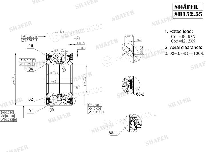 Shafer SH152.55