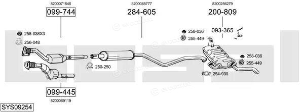 Bosal SYS09254