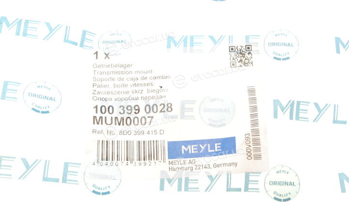 Meyle 100 399 0028