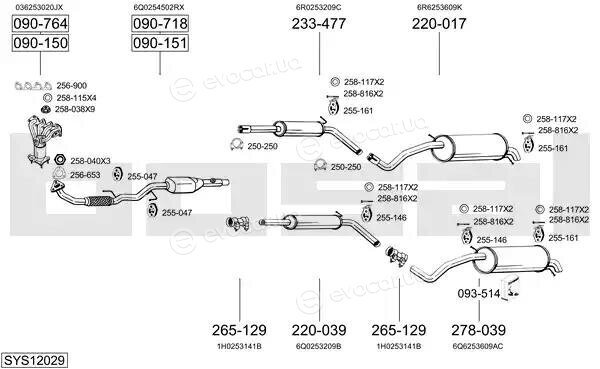 Bosal SYS12029