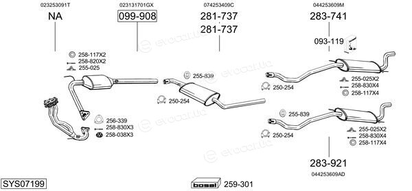 Bosal SYS07199