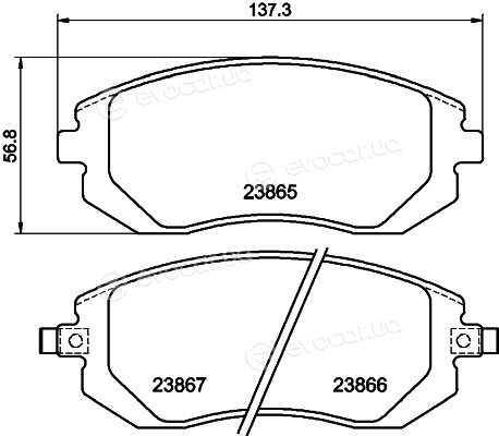 Hella Pagid 8DB 355 010-211