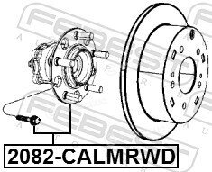 Febest 2082-CALMRWD
