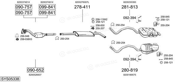 Bosal SYS05338