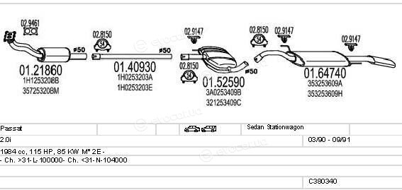 MTS C380340003198