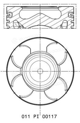 Mahle 011 PI 00117 001