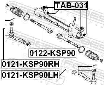 Febest 0122-KSP90