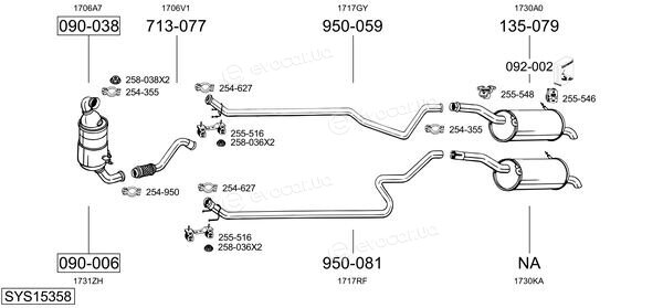 Bosal SYS15358