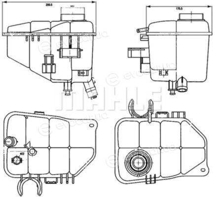 Mahle CRT 126 000S