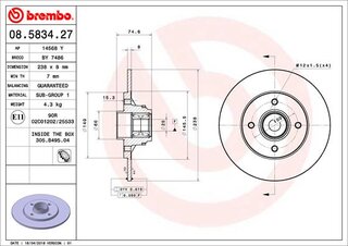 Brembo 08.5834.27