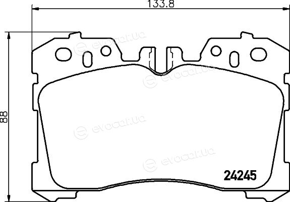 Hella Pagid 8DB 355 006-661