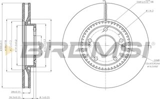 Bremsi CD7795V