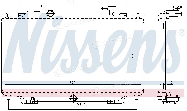 Nissens 68555