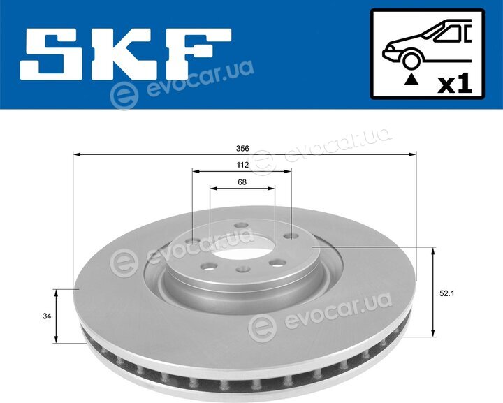 SKF VKBD 80623 V1
