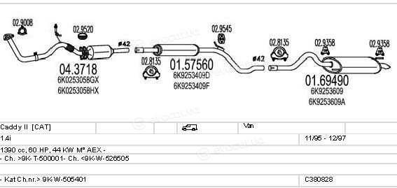 MTS C380828012643