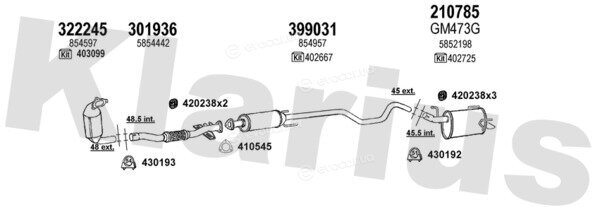 Klarius 391674E