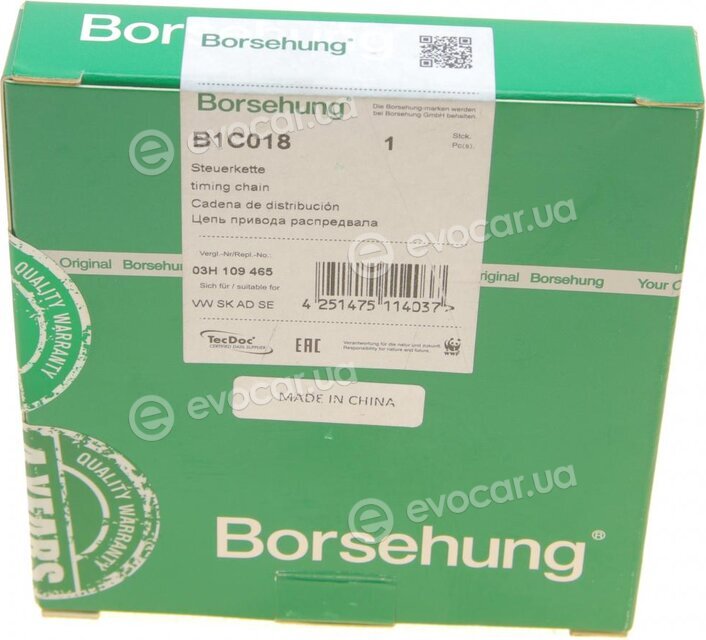 Borsehung B1C018