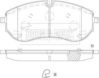 Borg & Beck BBP2837