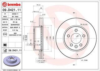 Brembo 09.D421.11