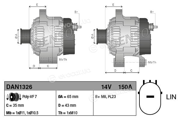 Denso DAN1326