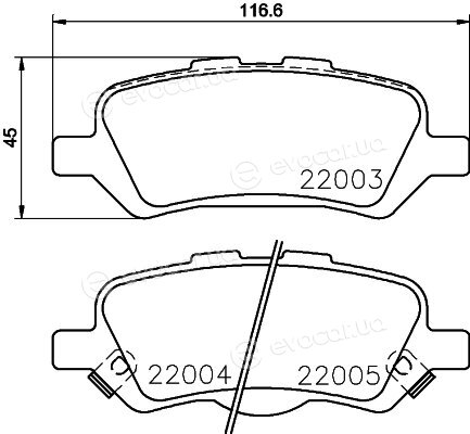 Hella Pagid 8DB 355 023-051