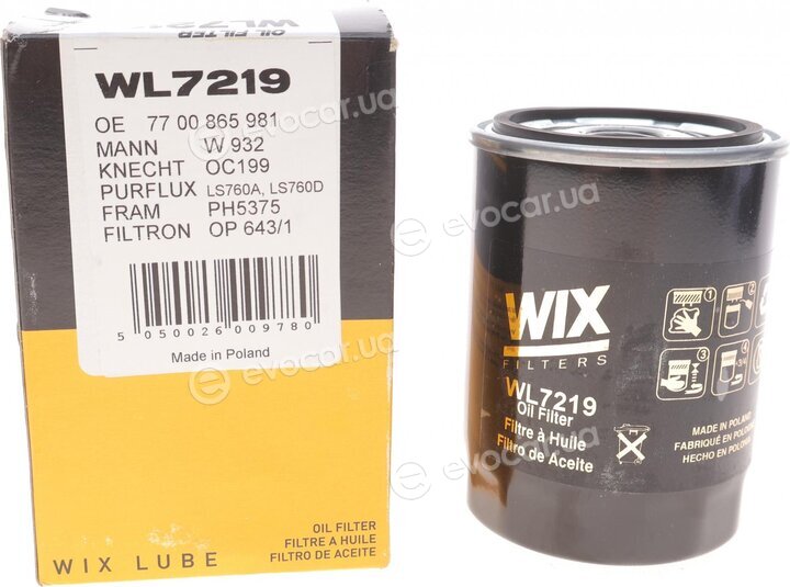 WIX WL7219