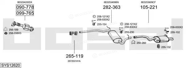 Bosal SYS12620