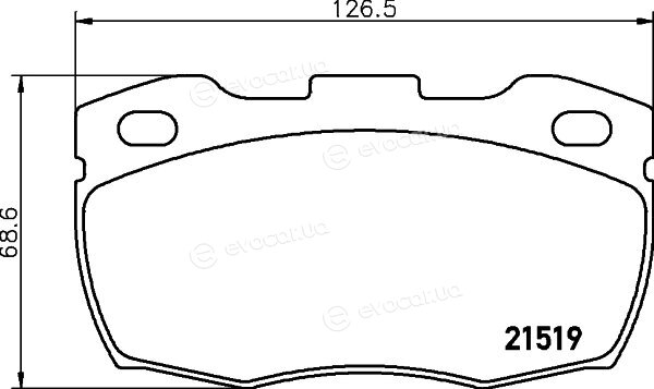 Hella Pagid 8DB 355 005-861