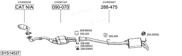 Bosal SYS14537